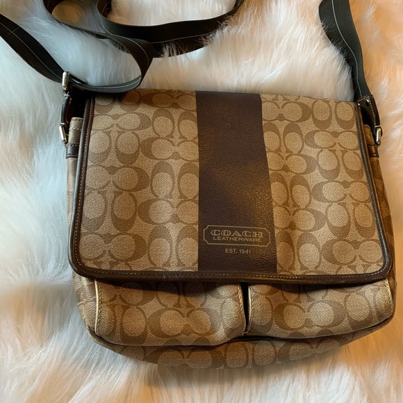 authentic coach sling bag